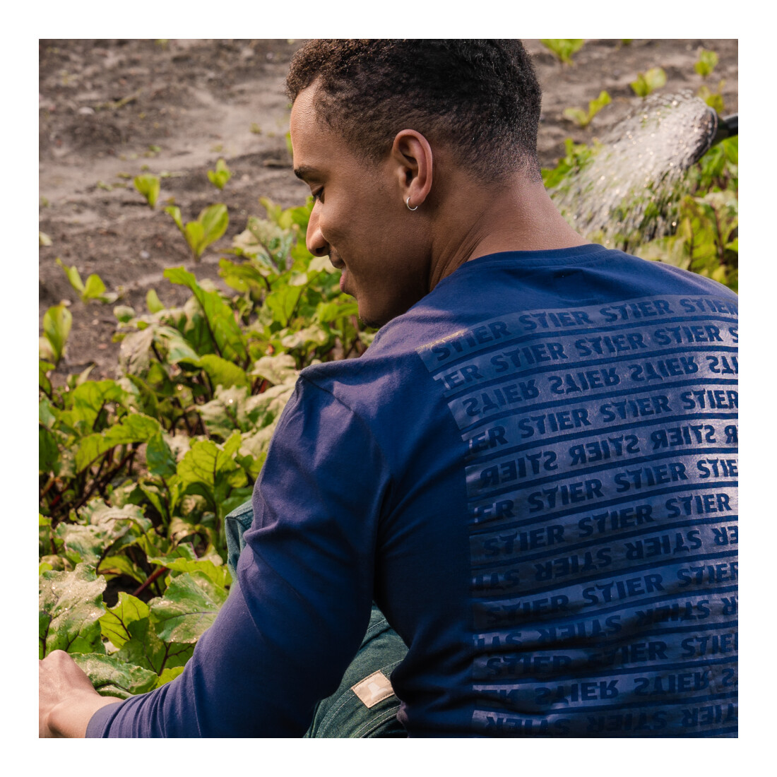 STIER Longsleeve essential organic cotton