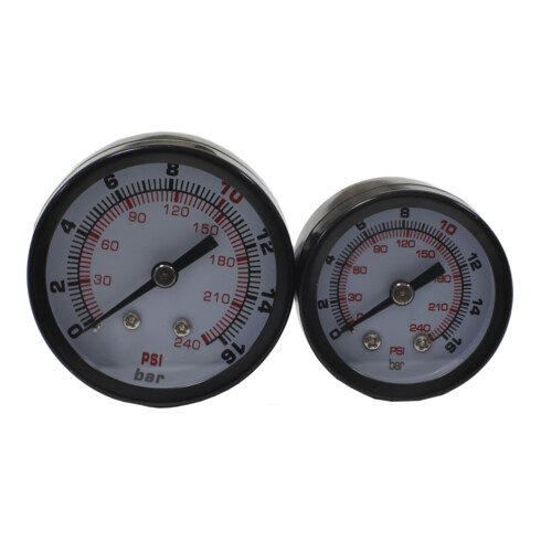 STIER Manometer für Kompressor LKT 200-8-24 ölfrei und LKT 240-8-24