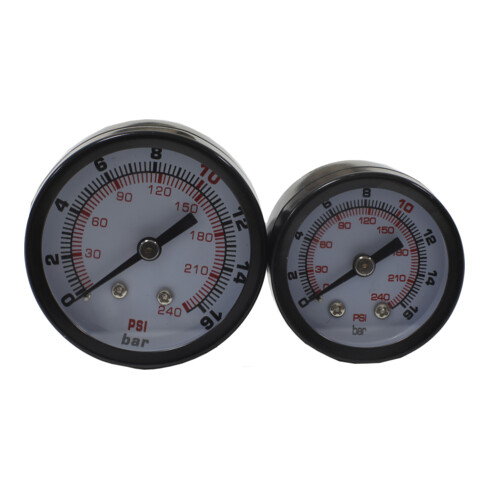 STIER manometer voor compressor LKT 200-8-24 olievrij en LKT 240-8-24