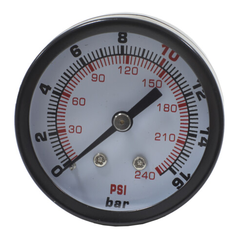 STIER manometer voor compressor LKT 200-8-24 olievrij en LKT 240-8-24