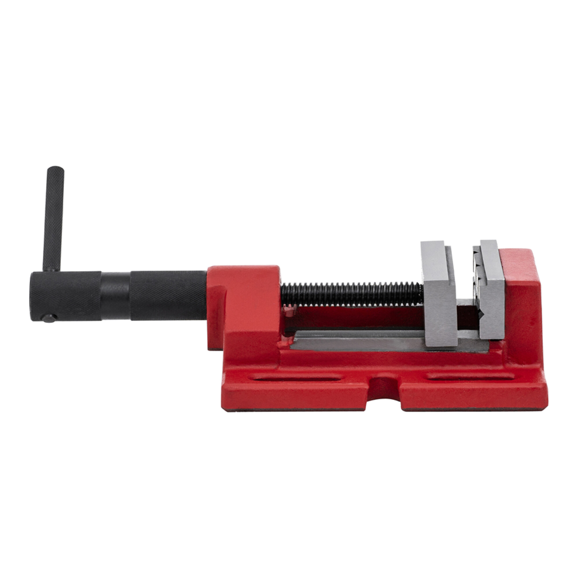 STIER Maschinenschraubstock Backen-B. 100-120 mm Spann-W. 85-110 mm V-Nut