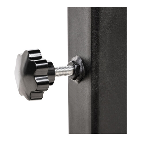 STIER Materialständer, Tragkraft 50 kg, Höhenverstellbar 740 - 990 mm