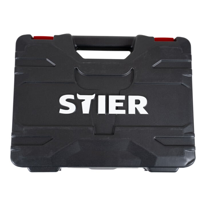 STIER Maul-Ratschenschlüssel-Satz KraftSpezial SW 8 - 19 mm 16-teilig im Kunststoffkoffer