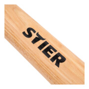 STIER Mazza con manico in noce americano, UPE/nylon (65D/70D), ø 30 mm, antirimbalzo-4