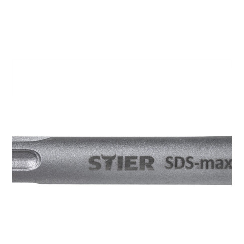 STIER Meißel-Set SDS-max 4-tlg. 400 x 25 mm / 400 mm