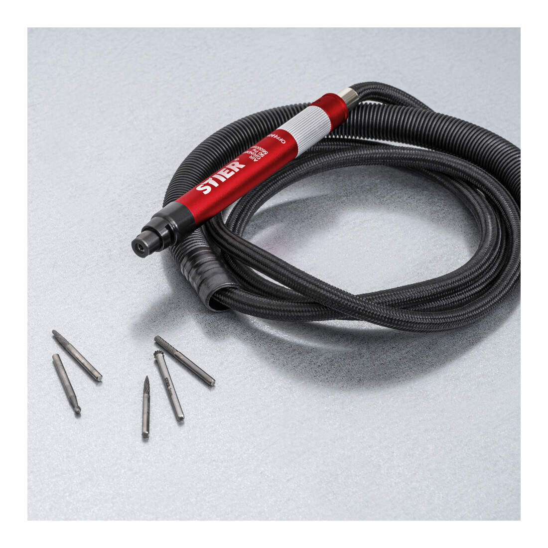 STIER Micro-levigatrice diritta MSS-56 lunghezza 140 mm