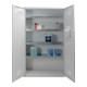 STIER milieukast met 4 verzinkte bakvormige legborden 1950x1200x420 mm