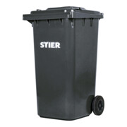 STIER Grote afvalcontainers met 2 wielen