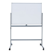 STIER mobiel whiteboard 1200x900 mm magnetisch met onderstel