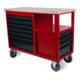 STIER mobiele werkbank Open Space, 11 laden