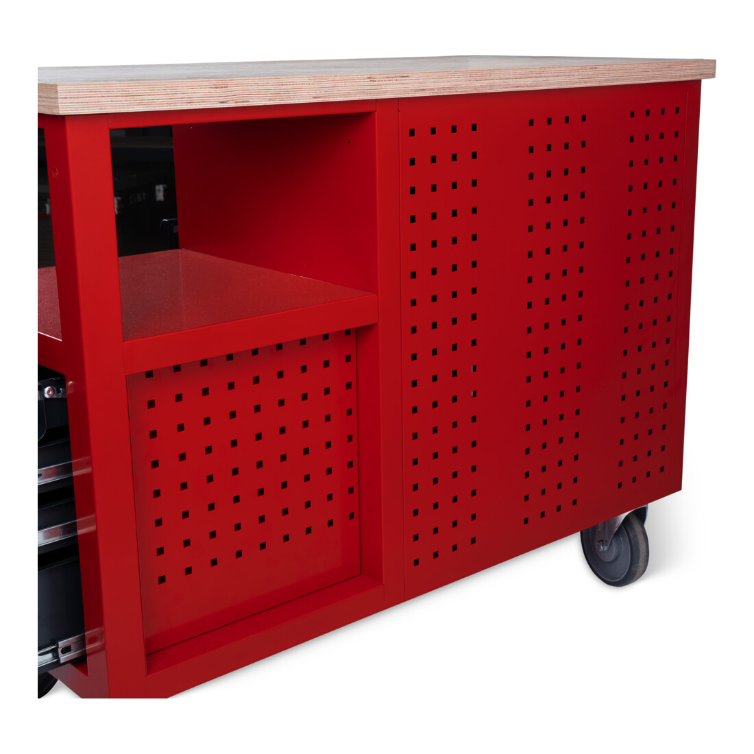 STIER mobiele werkbank Open Space, 11 laden