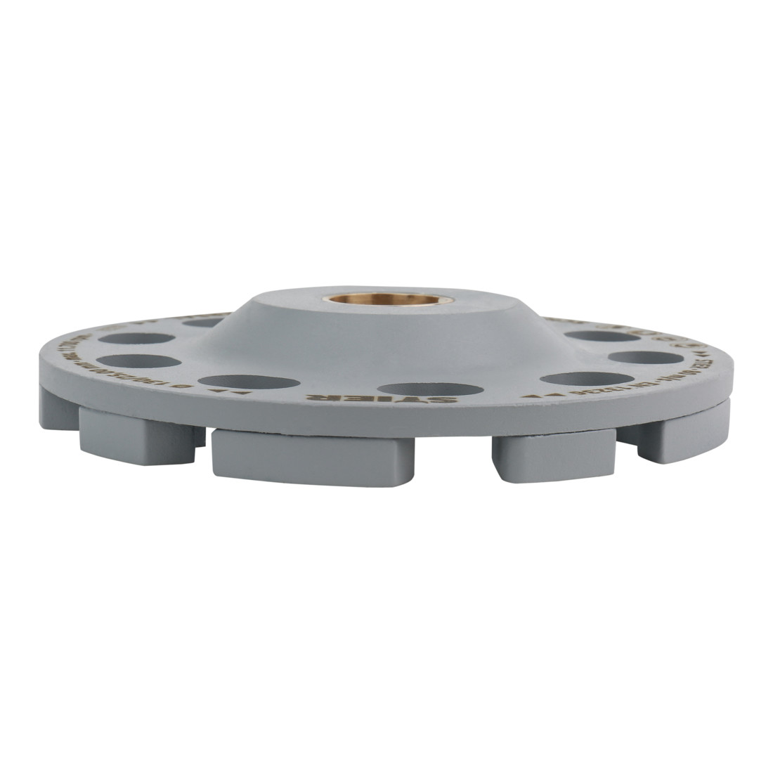STIER Mola a tazza diamantata ø130 mm foro 25,0 / 22,23 mm calcestruzzo/materiale universale, platorello diamantato