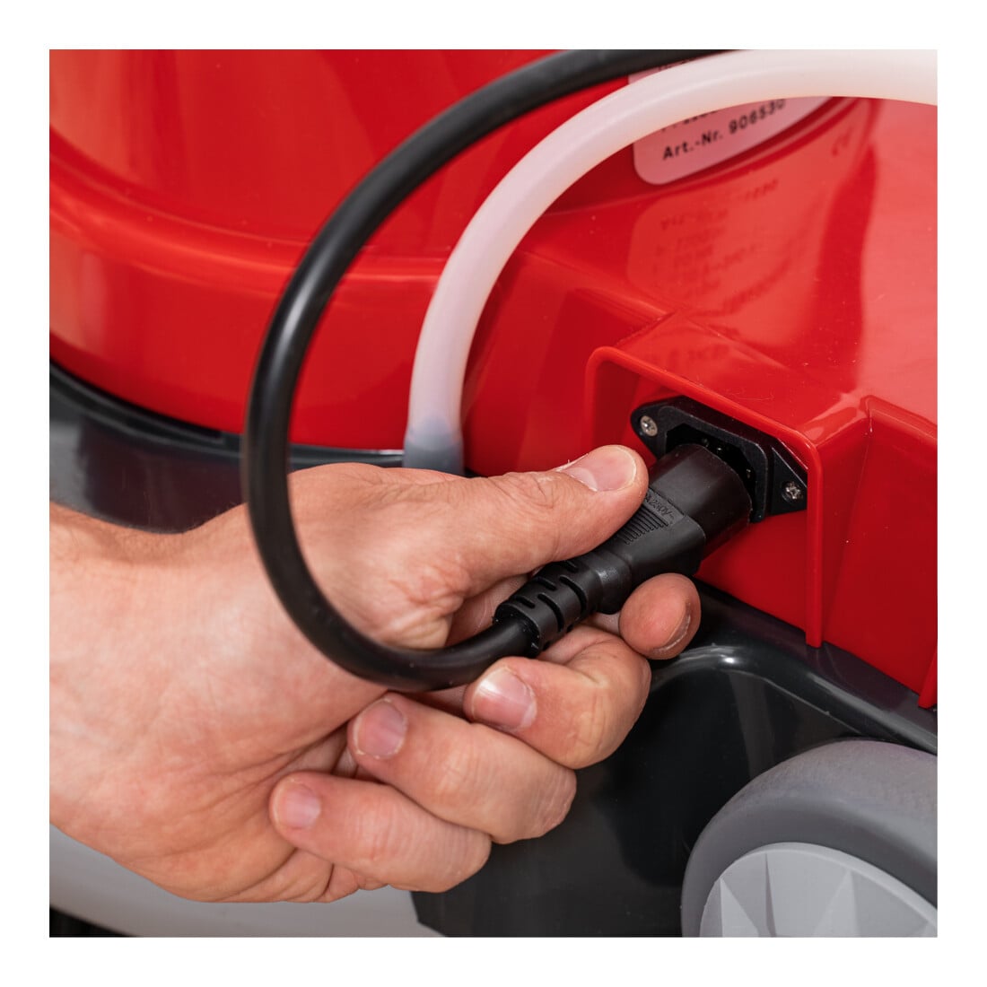 STIER Monospazzola 17S-2 con serbatoio di acqua dolce 1100 W 17 pollici di diametro, 48 kg