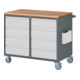 STIER Montagewagen Premium mit 8 Schubladen BxTxH 1145x650x975 mm-1