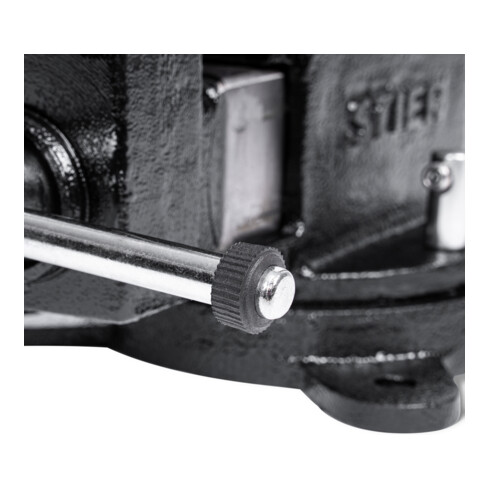 STIER Morsa parallela con dim. 125, esecuzione standard