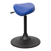 STIER Multibeweglicher Hocker mit Sattelsitz blau Sitzhöhe 510-700 mm-4