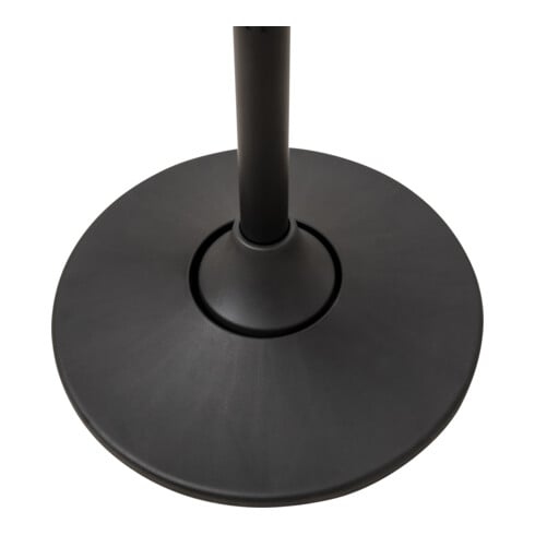 STIER Multibeweglicher Hocker mit Sattelsitz blau Sitzhöhe 510-700 mm