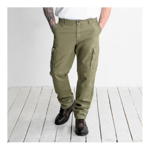 STIER Multipocket Cargo Pants essential bci cotton