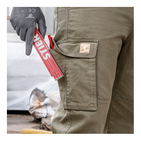 STIER Multipocket Cargo Pants essential bci cotton