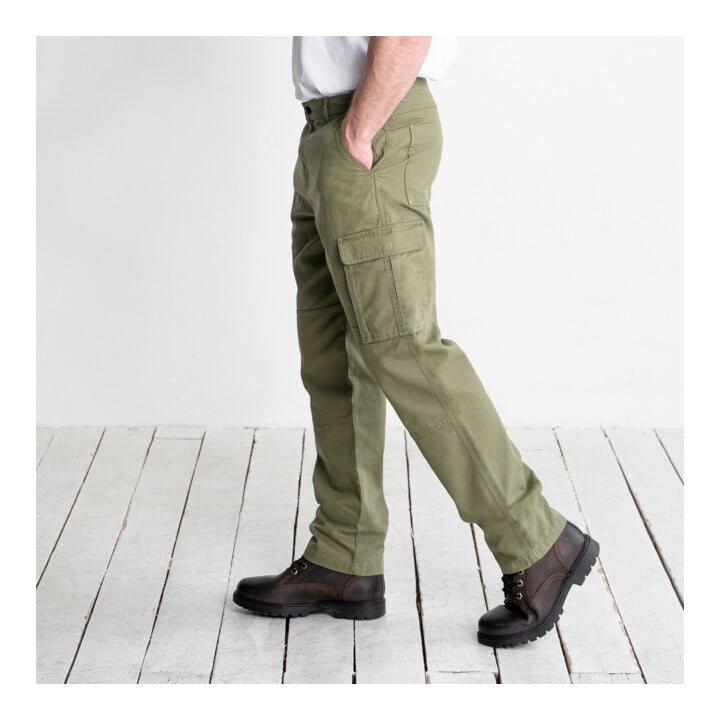 STIER Multipocket Cargo Pants essential bci cotton 36/32 Olive