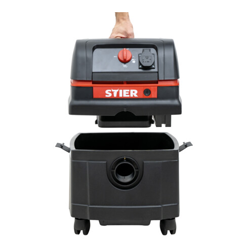STIER Nass-Trockensauger ANT-25L Premium 1400 W 25 l