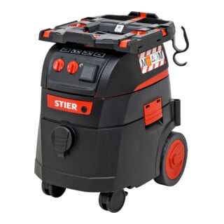 STIER Nass-Trockensauger M PRO-35L - 73 L/s · 270 mbar