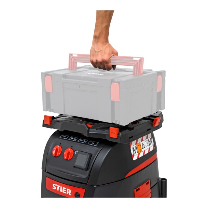 STIER Nass-Trockensauger M PRO-35L - 73 L/s · 270 mbar
