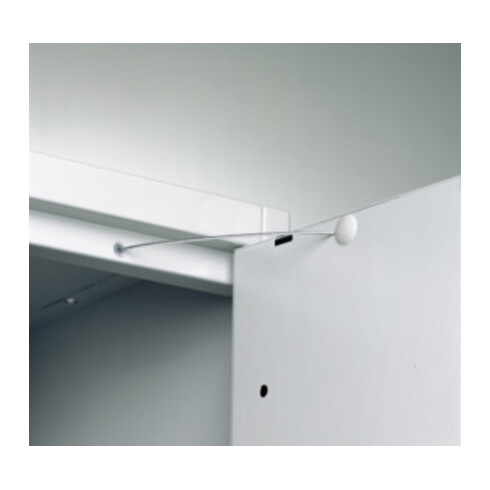 STIER Offene Garderobe mit 5 Schließfächern 1950x1430x480mm