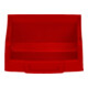 STIER open magazijnbak rood 100x165x82 mm