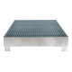 STIER opvangbak verzinkt voor 4x200 l vaten 1200x1200x290 mm