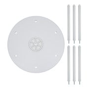 STIER ordnerzuil 1 etage voor maximaal 24 ordners ø 800 mm x 344 mm aanbouwelement-1