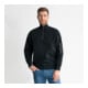 STIER Oversized Zip Sweater Functional Pocket organic cotton XXL Black