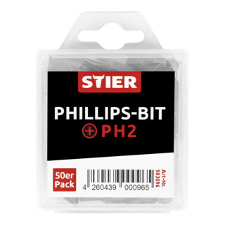 STIER Phillips-bit-grootverpakking PH