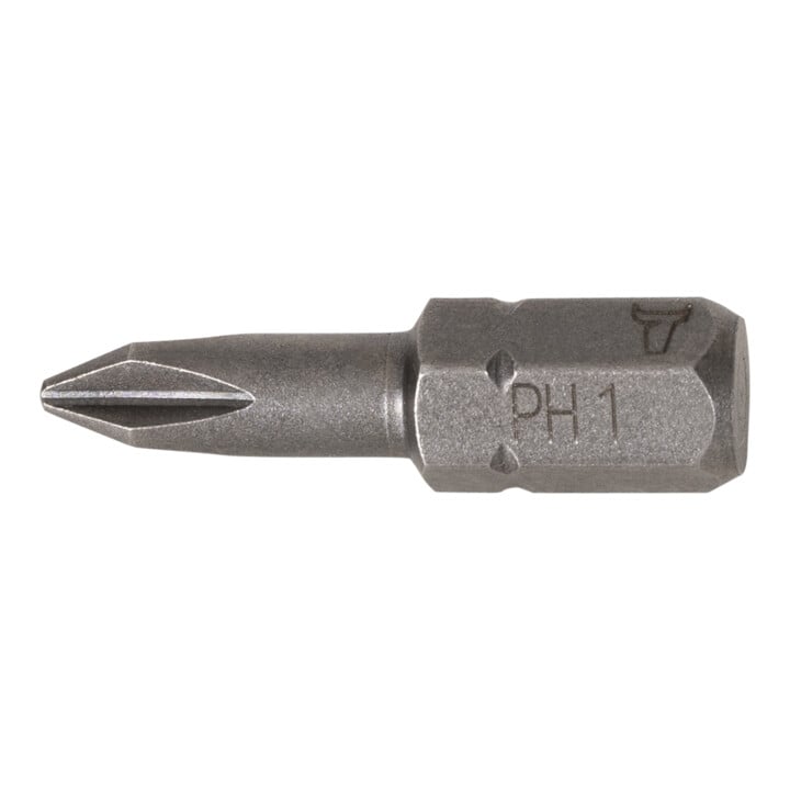 STIER Phillips-Bit PH 1, Form C 6,3, Länge 25 mm, 10er Pack