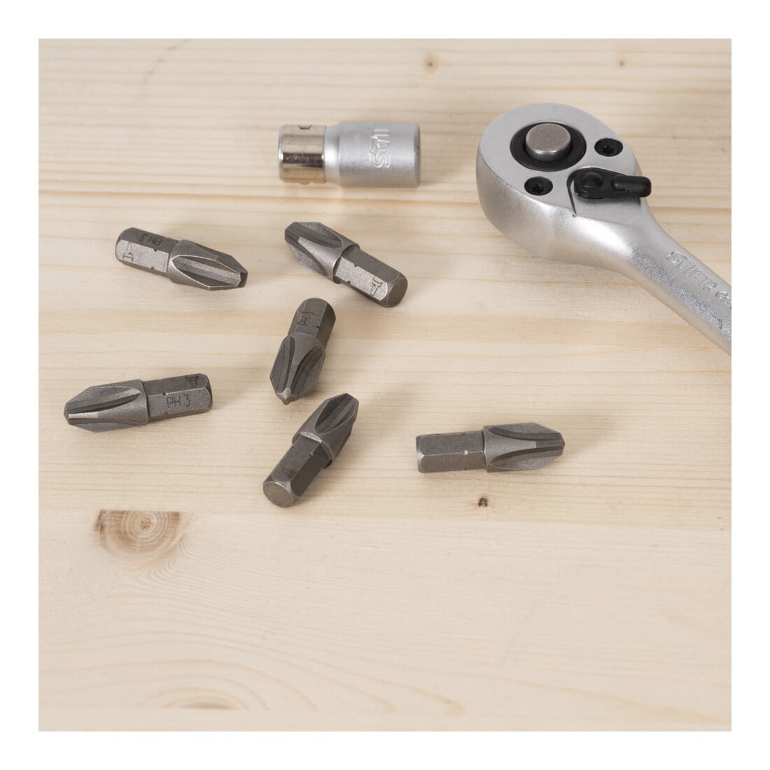 STIER Phillips-Bit PH 3, Form C 6,3, Länge 25 mm, 10er Pack