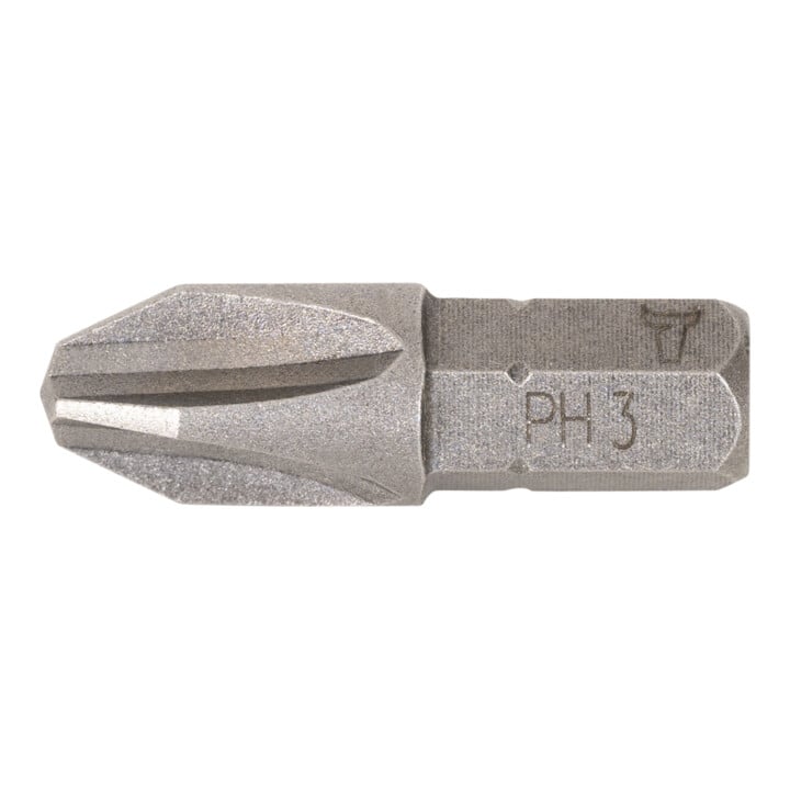 STIER Phillips-Bit PH 3, Form C 6,3, Länge 25 mm, 10er Pack