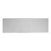 STIER Piastra perforata per parete di officina, 1500x450 mm, grigio luce