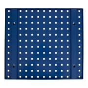 STIER Piastra perforata per parete di officina, 500x450 mm, blu genziana-5