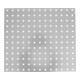 STIER Piastra perforata per parete di officina, 500x450 mm, grigio luce-1