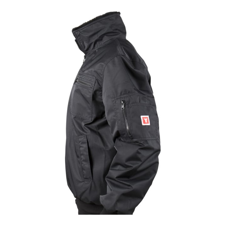 STIER Pilotenjacke Alaska schwarz
