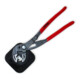 STIER Pince multiprise 180 mm avec réglage rapide par bouton-poussoir