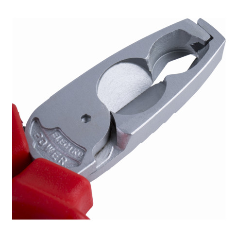 STIER Pinza spelafili con tronchese a tagliente laterale Multi+ 180 mm con conformità VDE