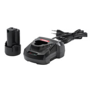STIER Pistola a cartucce a batteria Basic 4000N, con 2 batterie + caricabatterie + tubo 400 ml-5