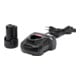 STIER Pistolet à cartouche sans fil Basic 4000N, avec 2 batteries + chargeur + tube 400 ml