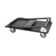 STIER Plattformwagen klappbar Tragkraft 300kg LxB 910x610mm-4