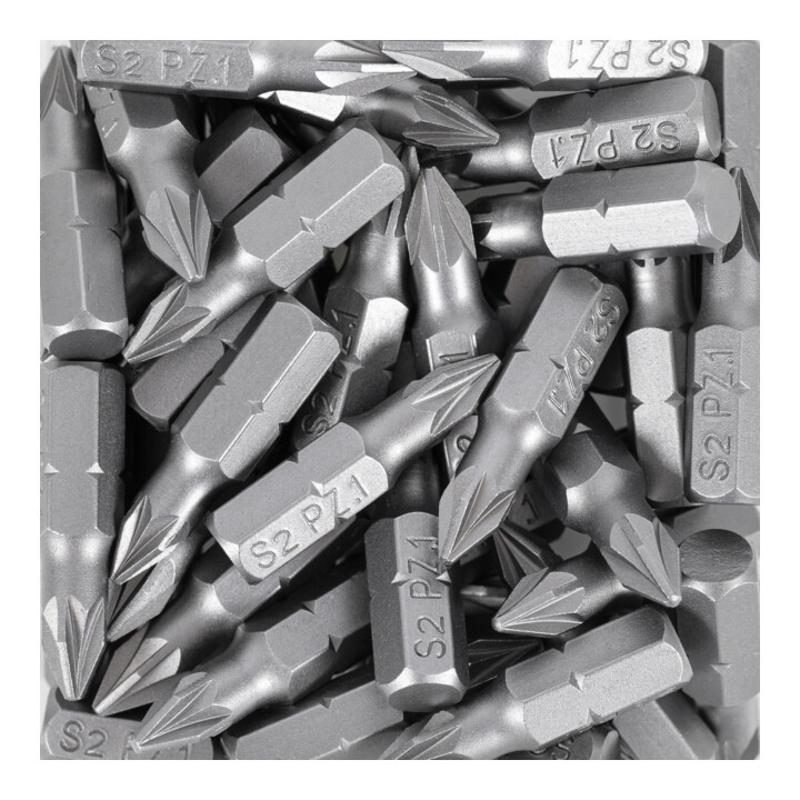 STIER Pozidriv-bit-grootverpakking PZ1
