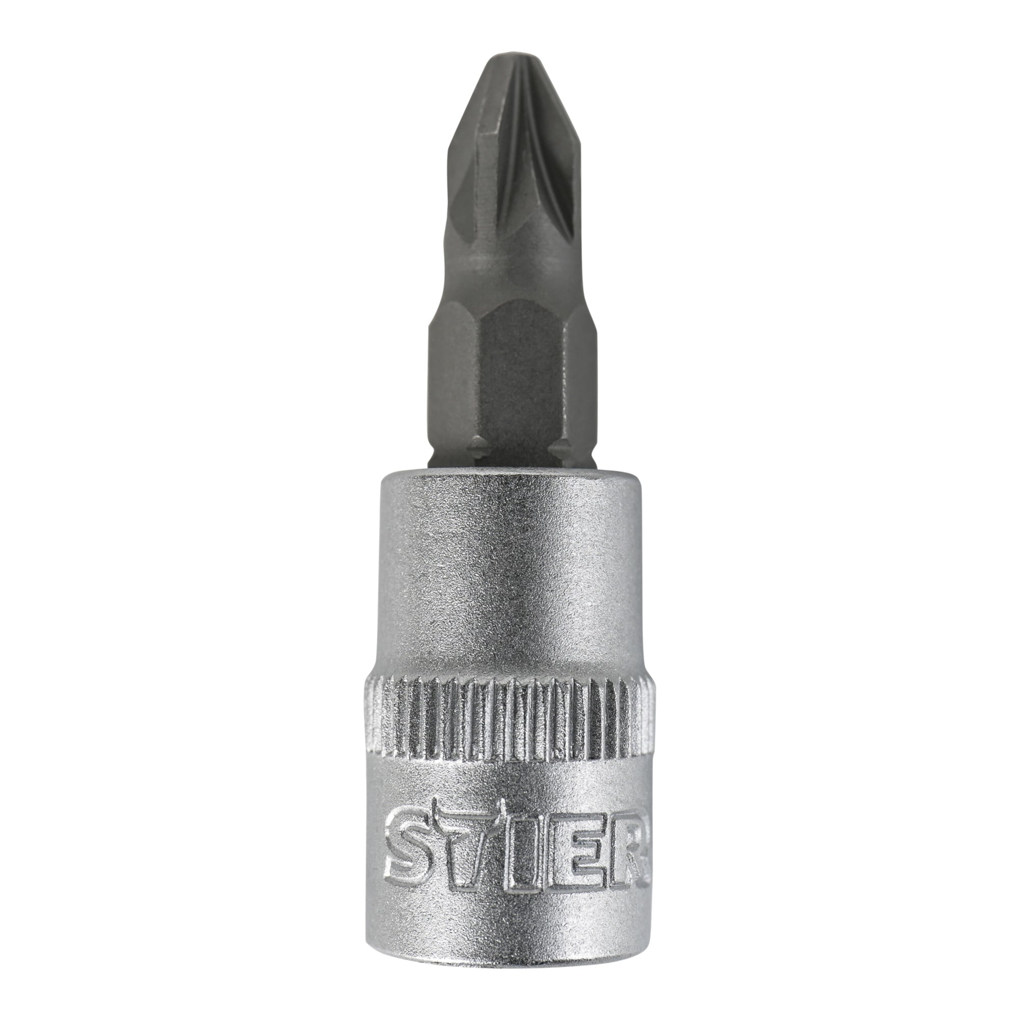 STIER Pozidriv-Bit-Steckschlüsseleinsatz 1/4", PZ 0