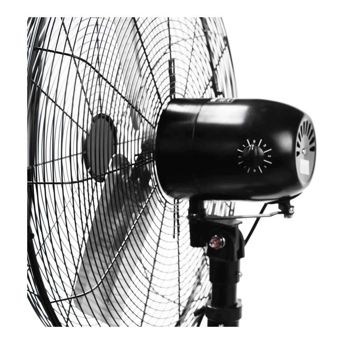 STIER Premium metalen statiefventilator met 90° oscillatie, 260 W