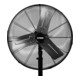 STIER Premium Metall-Standventilator mit 90° Oszillation, 260 W