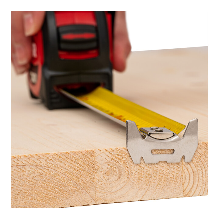 STIER Premium Taschenbandmaß 5 m x 32 mm mit Magnet und Edelstahlhaken